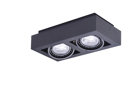 Plafon NIKEA 2 ES111 BK Azzardo AZ4441 czarny