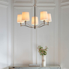 Endon Lighting Lampa wisząca 95826 biały/chrom
