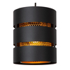 Lampa wisząca Lucide ROSAS 21433/13/30 czarny/złoty