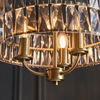 Lampa wisząca Endon Lighting Clifton 106243 mosiądz