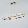 Lampa wisząca Zuma Line MD3913-3-3BWLT ALMERIA LAMPA WISZĄCA CZARNA-DREWNO/BLACK-WOOD