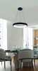 Lampa wisząca SANTANA PENDANT 38 3000K BK Azzardo AZ4999 czarny