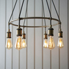 Endon Lighting Lampa wisząca 99914 mosiądz