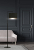 Lampa podłogowa HILDE LP1 BL BLACK Emibig 1054/LP1 czarny