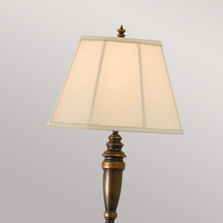 Lampa podłogowa Elstead Lighting Lincolndale brąz FE-LINCOLNDALE-FL