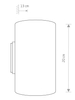 Kinkiet Tube White 9317 Nowodvorski Lighting