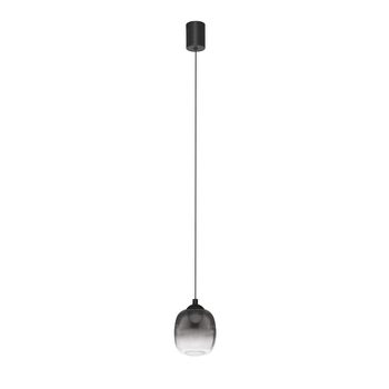 Lampa wisząca Luces Exclusivas LE44238 czarny, szary i odcienie szarości