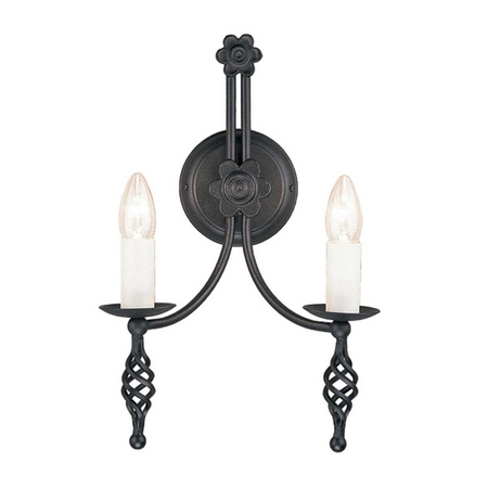 Kinkiet Elstead Lighting Belfry czarny BY2-BLACK