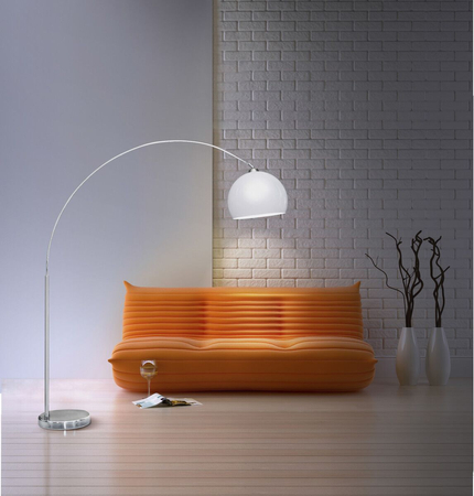 Lampa podłogowa GIO Azzardo AZ0016 biały/chrom