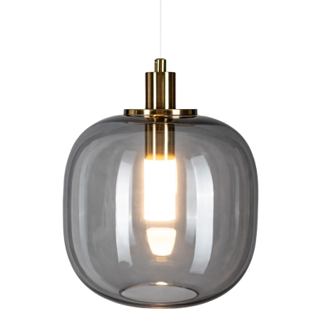 Lampa wisząca - Polar dymiony/szary