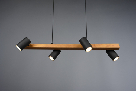 Lampa wisząca Trio 312490432 czarny