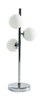 Lampa stołowa SYBILLA 3 TABLE CH Azzardo AZ2103 white / chrome