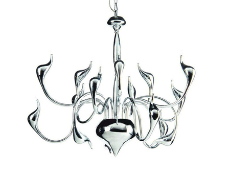Lampa wisząca SNAKE 2 CHROME Azzardo AZ0043 chrome