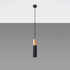 Sollux Lighting Lampa wisząca PASTELO 1 beton SL.1271