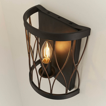 Kinkiet Endon Lighting Heston 61499 czarny