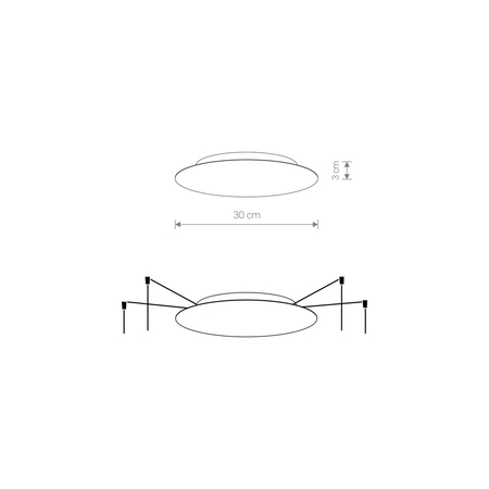 CAMELEON CANOPY A Nowodvorski 8563 czarny