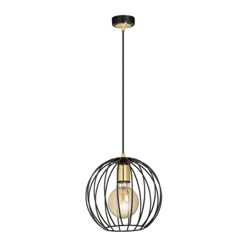 Lampa wisząca ALBIO 1 BLACK Emibig 144/1 czarny