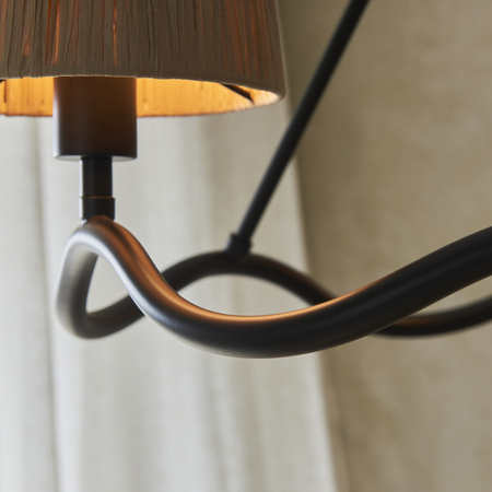 Lampa wisząca Endon Lighting Wriggle 114212 czarny