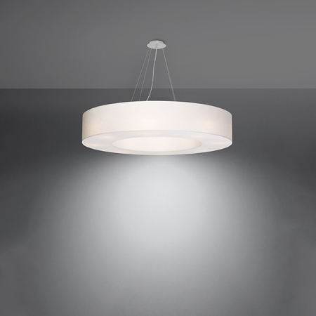 Sollux Lighting Żyrandol SATURNO 90 biały SL.0795