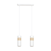 Lampa wisząca AKARI 2 WHITE Emibig 733/2 biały