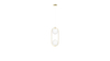 Lampa wisząca COCO 2 PENDANT Azzardo AZ4982 złoty