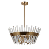Lampa wisząca Italux PND-22450-5A-HBR Miodowy mosiężny