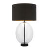 Lampa stołowa Endon Lighting Kelda Oval 100446 czarny