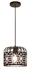 Lampa wisząca Rabalux Alessandra 2156 czarny matowy