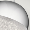Mała lampa wisząca LED Moonlit - Polerowany chrom Quintiesse QN-MOONLIT-P-PC