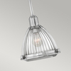 Lampa wisząca Elroy - 1 źródło światła - Polerowany nikiel Quintiesse QN-ELROY-PN