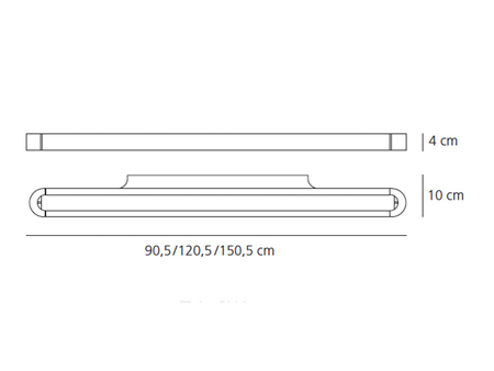 Kinkiet Artemide 1915010A Talo LED 90