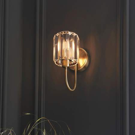 Kinkiet Endon Lighting Berenice 107803 mosiądz