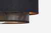 Lampa wisząca AMOS Kaja K-5281 czarny/złoty