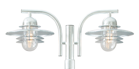 OSLO 2014 HOT-DIP GALVANIZING E27 LED 2 X 9W