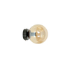 Lampa wisząca ROSSI K1 BL MIODOWY Emibig 876/K1 czarny/złoty