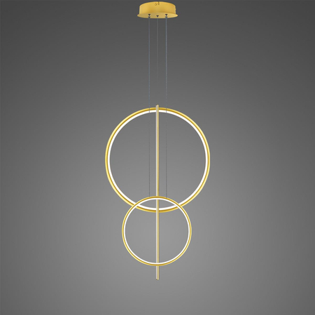 Lampa wisząca Linea No.5 60/40cm złota 3k