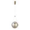 Lampa wisząca Italux Rastia PND-34361-L-HBR-AMB złoty
