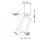 Lampa szynowa 1- fazowa Shima 6613-GU10-CZ Shilo
