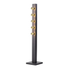 Milagro Lampa Stojąca PHOENIX 5xE14 MZ5021 CZARNY / ZŁOTY