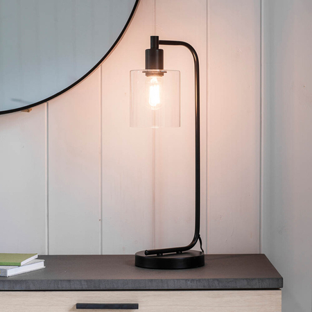 Lampa stołowa Endon Lighting Toledo 95457 czarny