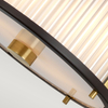 Lampa wisząca Elstead Lighting Corona czarny/mosiądz DL-CORONA-2P-BAB