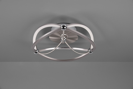 Lampa sufitowa Trio 621210107 srebrny