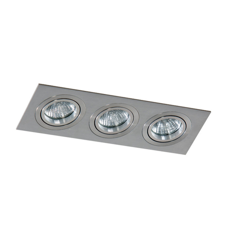 Spot Azzardo CARO 3S ALU AZ2441 ALUMINIUM