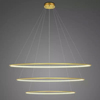 Lampa wisząca Ledowe Okręgi No.3 120cm 3k złota Dali