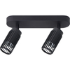 Milagro VERTICAL BLACK SPOT 2xGU10 ML0295 CZARNY
