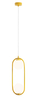 Lampa wisząca RIVA 2 MUSTARD Aldex 1086H14 żółty