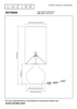 Lampa podłogowa Lucide ESTERAD 10719/81/30 czarny