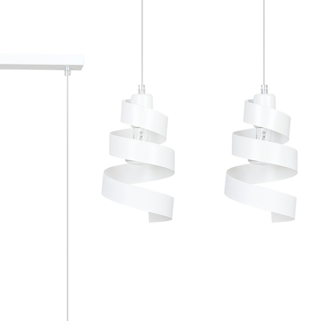 Lampa wisząca SAGA 2 WHITE Emibig 351/2 biały