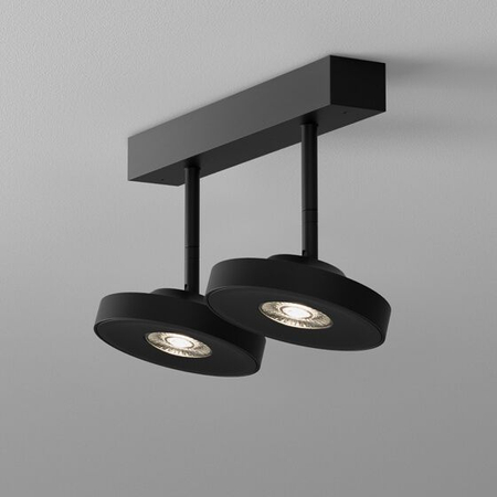Reflektor AQForm Kari 17x2 LED 230V Spot Czarny Struktura
