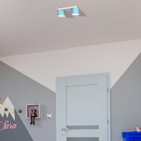 Milagro Lampa sufitowa Dixie 2xGX53 Niebieski / Biały MLP7549 NIEBIESKI / BIAŁY